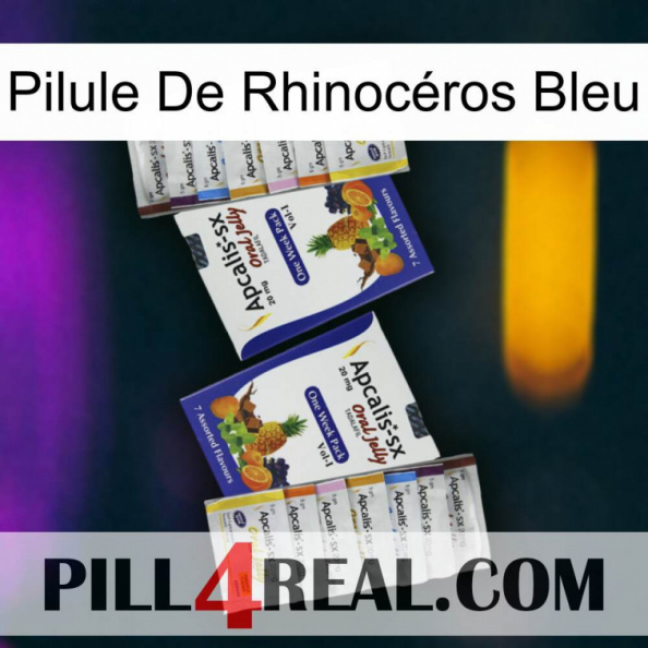 Pilule De Rhinocéros Bleu 12